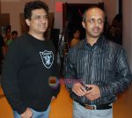 Singer Daboo Malik and Producer Sunil Pathare at 3 Nights 4 Days Premiere in Cinemax Kalyan on 9th Oct 2009.JPG